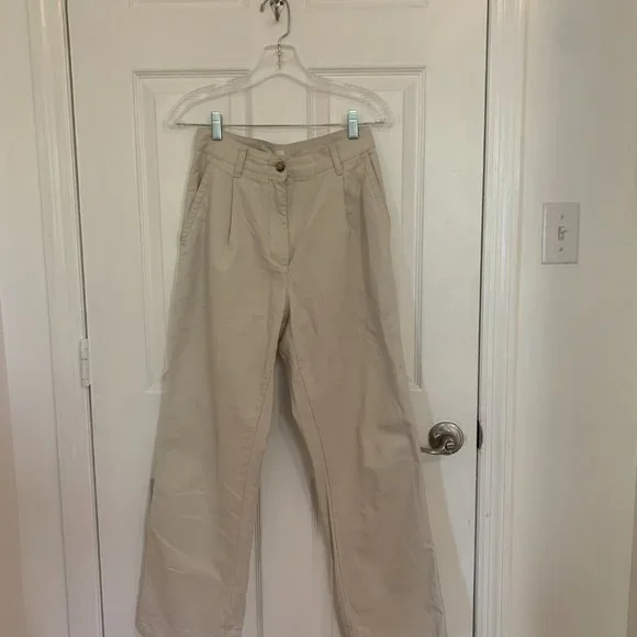 Aritzia (Wilfred Free) High-rise pleated pants - Picture 4 of 7